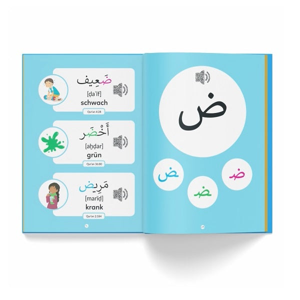 Ich lerne das arabische Alphabet