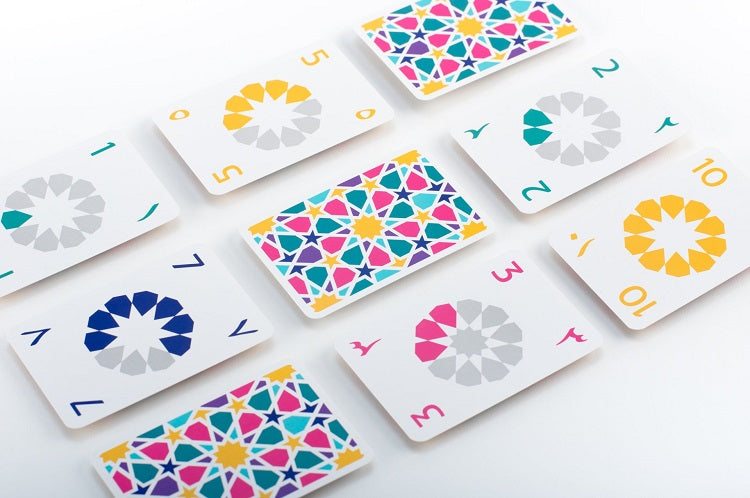 Kartenspiel - Arabische Zahlen