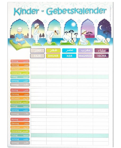 Poster Gebetskalender