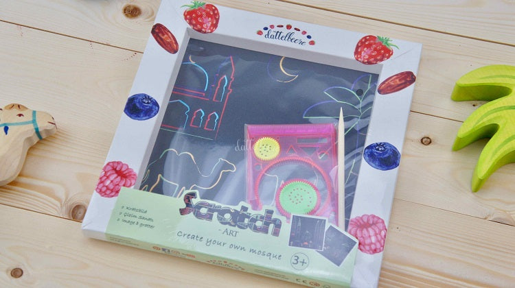 Kratzbild-Set „Moschee“
