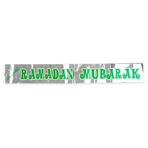 Folienbanner "Ramadan Mubarak"