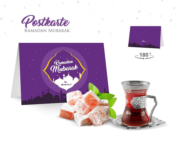 Ramadan Mubarak Postkarte