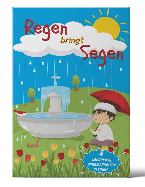 Kartenspiel - Regen bringt Segen