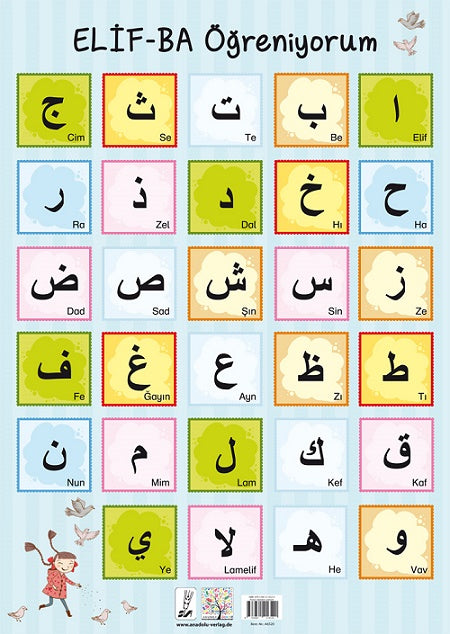 Poster: Elif-Ba Alphabet