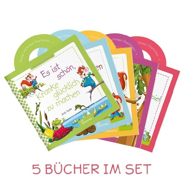 Knusspi und Knappi Geschichten - 5 Bücher im Set