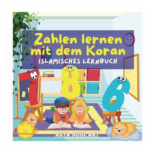 Zahlen Lernen mit dem Koran - Islamisches Lernbuch
