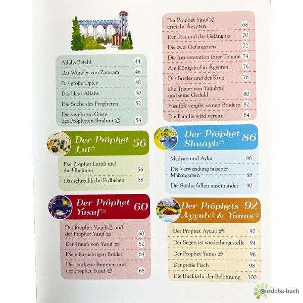 101 Korangeschichten und Dua (Prophetengeschichten)