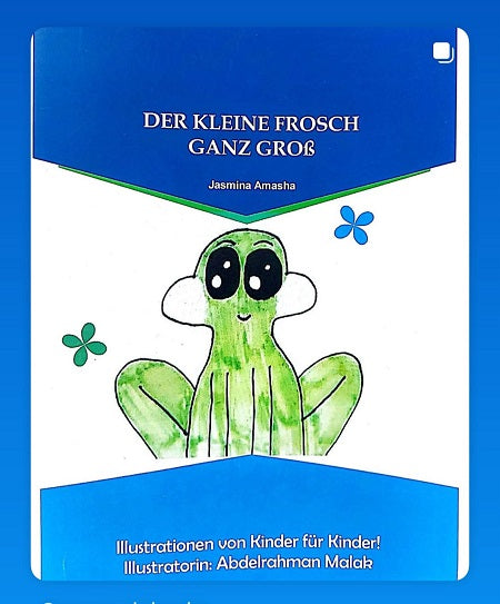 Der kleine Frosch ganz groß