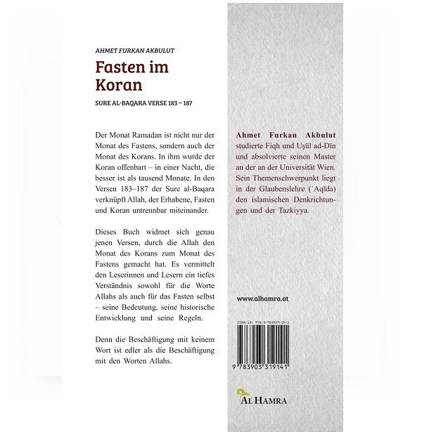 Fasten im Koran - Tafsir der Sure Al-Baqara 183-187
