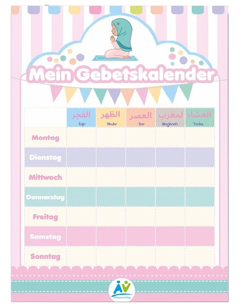 Mein Gebetskalender  - girl