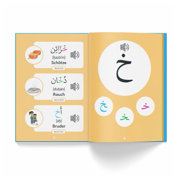Ich lerne das arabische Alphabet
